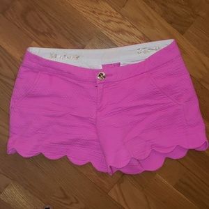 Lilly Pulitzer Scalloped Shorts